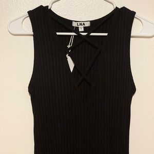 LNA lbd with plunging neckline (new with tags!)